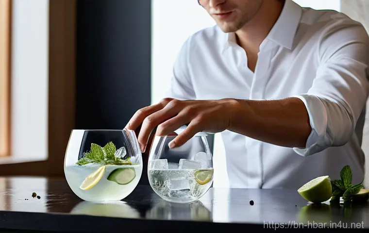 홈바텐더 숙취 없는 칵테일 - **Prompt:** A vibrant and refreshing close-up of a "Fresh Fuji Kick Mocktail" being prepared on a ru... 홈바텐더 숙취 없는 칵테일 - **Prompt:** A vibrant and refreshing close-up of a "Fresh Fuji Kick Mocktail" being prepared on a ru...